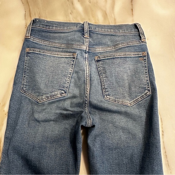 Madewell Cali Demi Boot Cut Women’s Stretch Denim Jeans High Rise Style ND553 25 - Picture 4 of 13